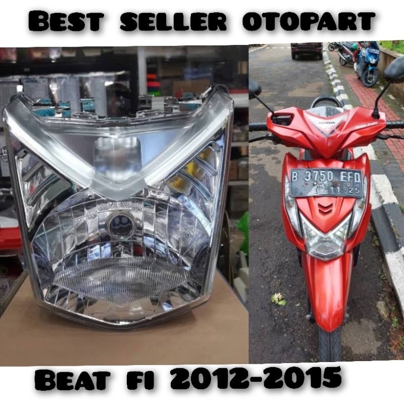 reflektor lampu depan beat fi beat esp 2012-2015