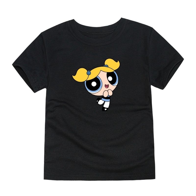 Kaos Anak Cewek Puffgirls Bubbles Baju Anak Lengan Pendek Atasan Anak Baju Oblong Kids 2-16Th Cod