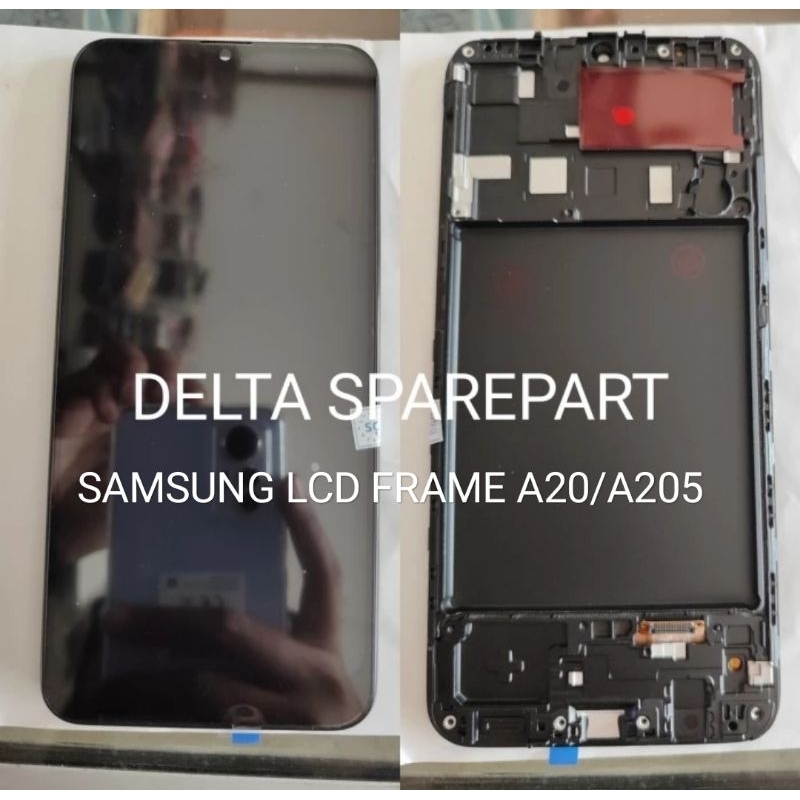 Lcd+ Frame Samsung A20/A205