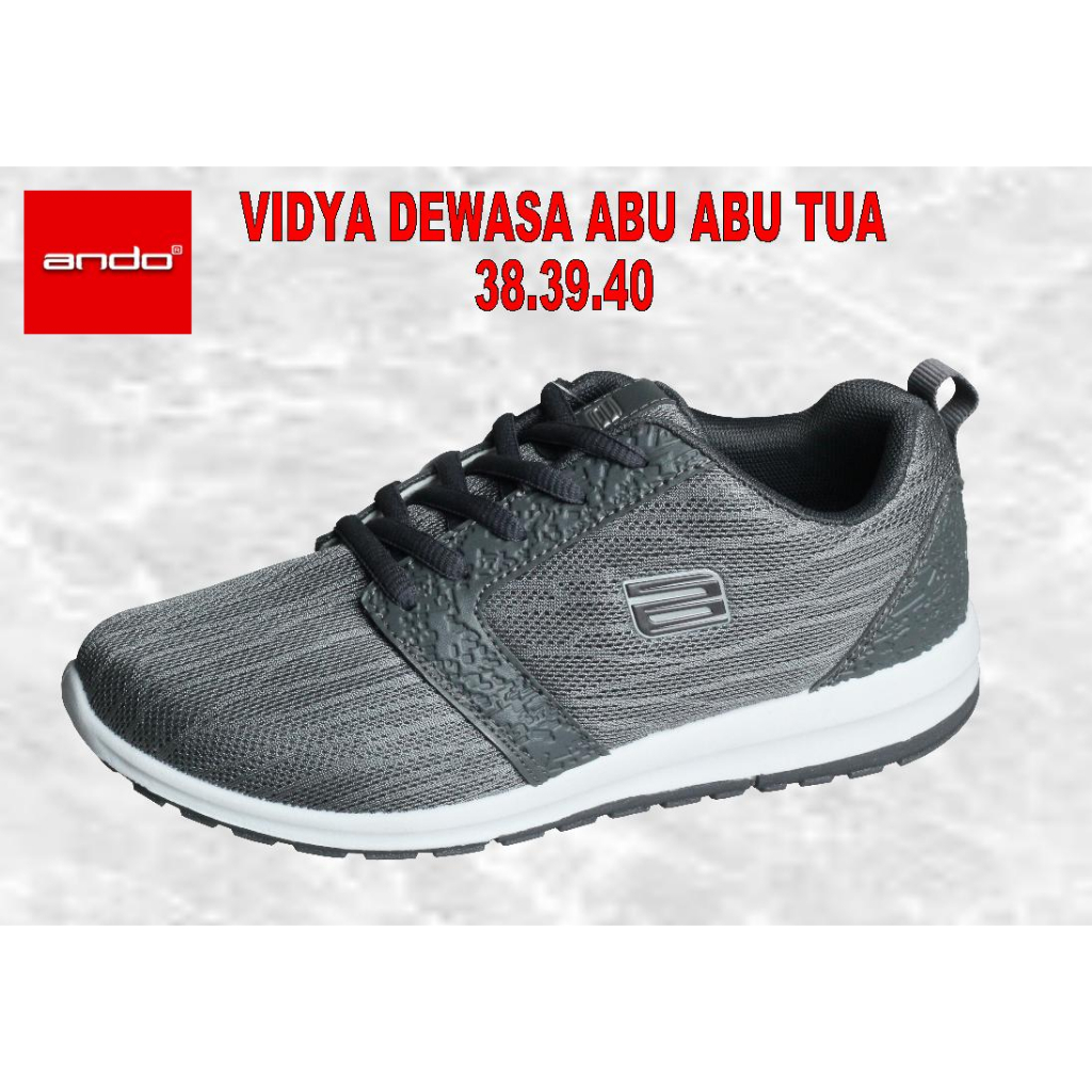 SEPATU PRIA / SEPATU SNEAKERS / SNEAKERS SHOES TERBARU DAN TERMURAH ANDO ORIGINAL 100% BAYAR DITEMPA