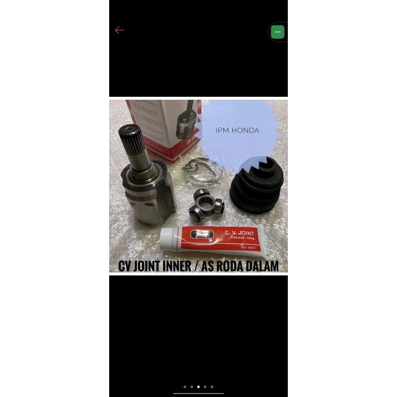 cv koint as roda ertiga 2012-2018 luar dalam