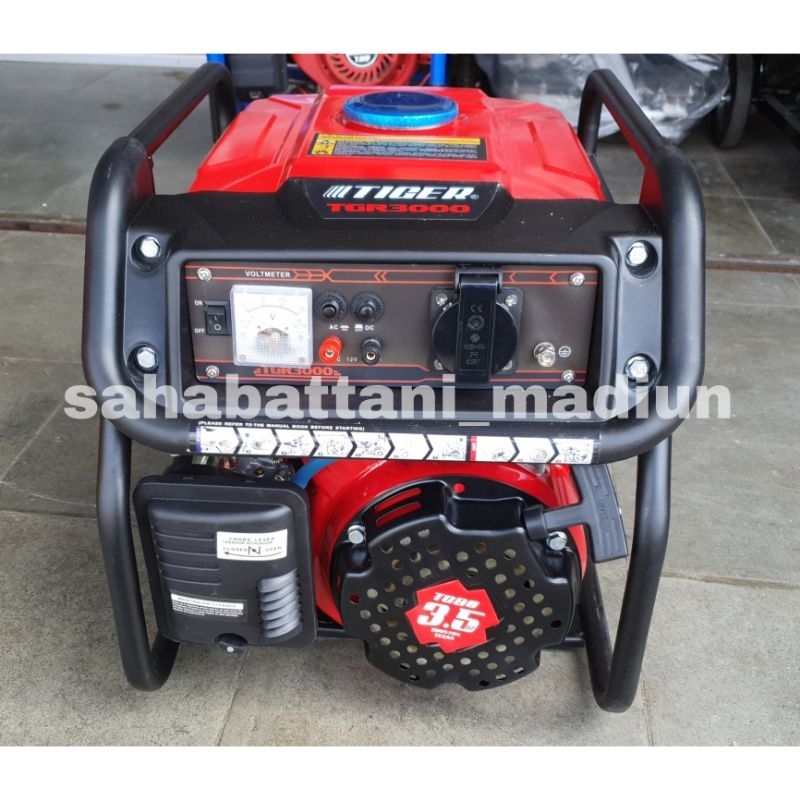 Genset Tiger TGR3000 - 1200 Watt