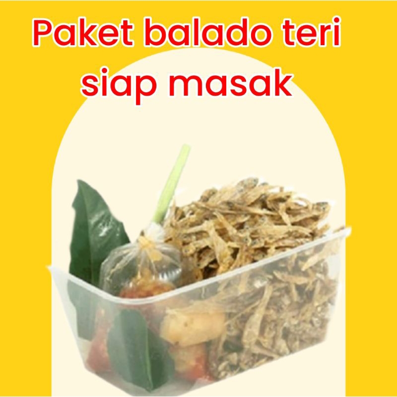 

paket ikan teri balado siap masak paket ikan teri sambal siap masak