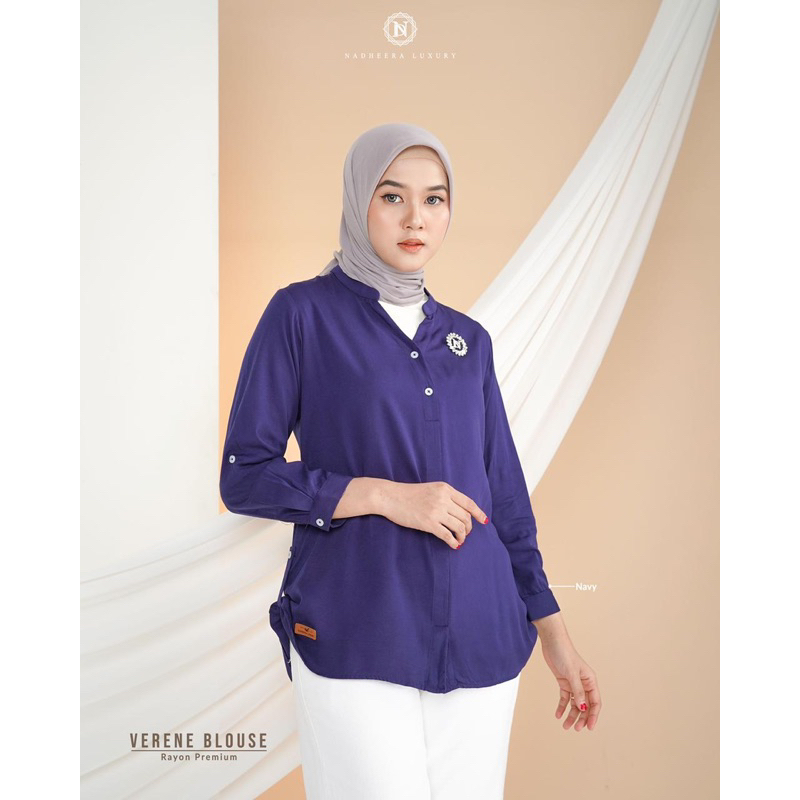 TEBUS MURAH✅ COD✅ NEW VERENE BLOUSE ORIGINAL BY NADHEERA LUXURY