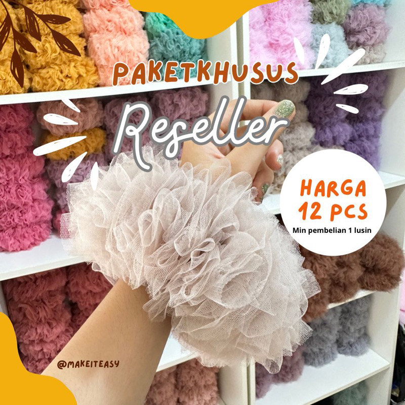 Scrunchie tile paket reselller