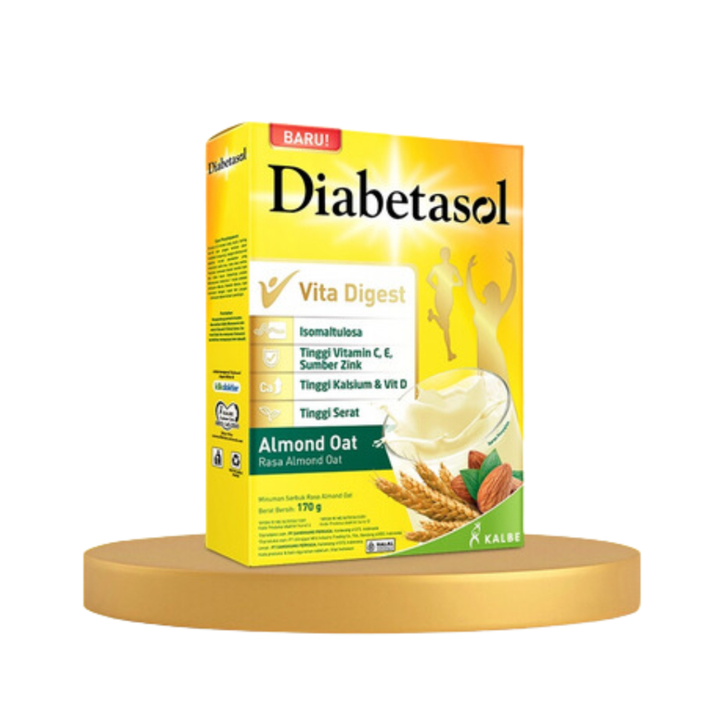 

DIABETASOL ALMOND OAT 170 G SUSU NUTRISI DIABETES