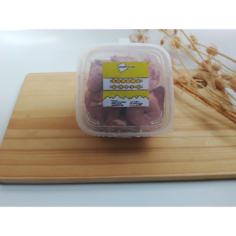 

Keripik Pisang Lumer Rasa Strawbery Home Made Tanpa Bahan Pengawet Buatan