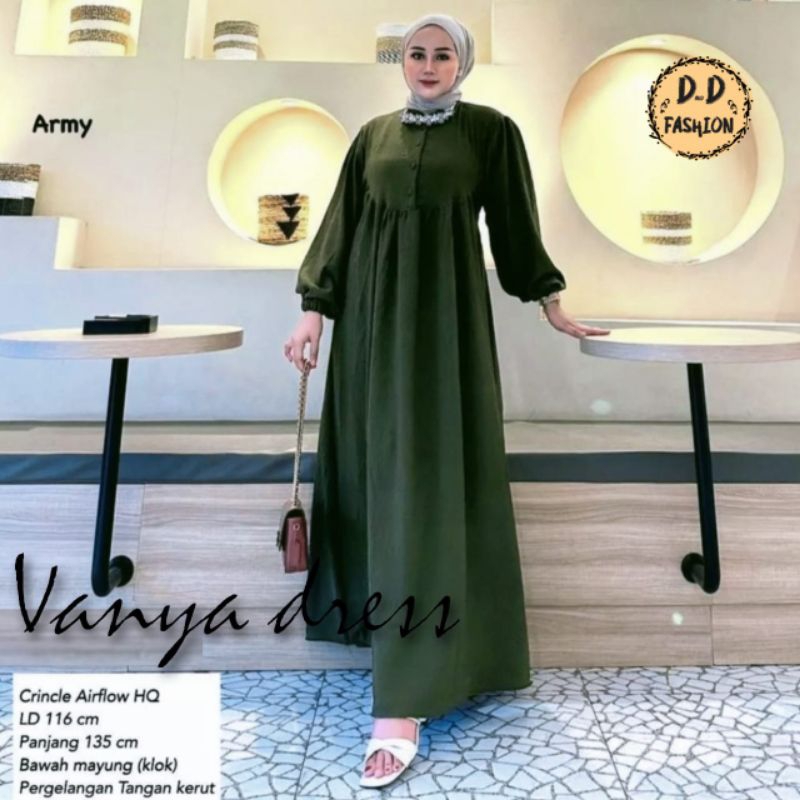 VANYA DRESS WANITA TERBARU