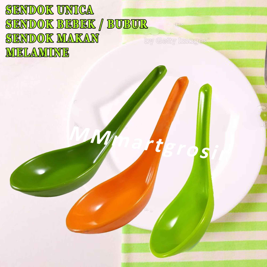 Unica / Sendok Bebek / Sendok Makan Melamine / Sendok Bubur M501