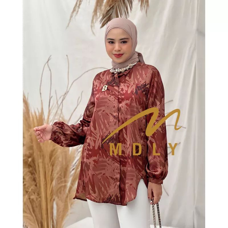 Kemeja Atasan Wanita terbaru Amort Shirt By Mdly 3010