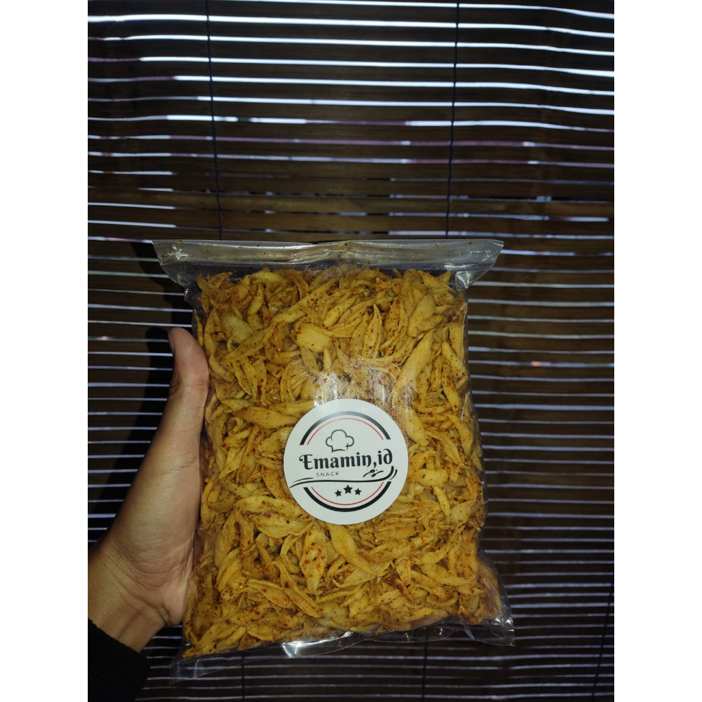 

Gitrek Cemilan Snack Unik Kekenian Khas Garut Rasa Original Dan Pedas