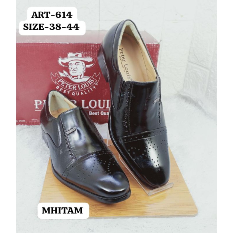 SEPATU PRIA KULIT ASLI PETER LOUIS 614