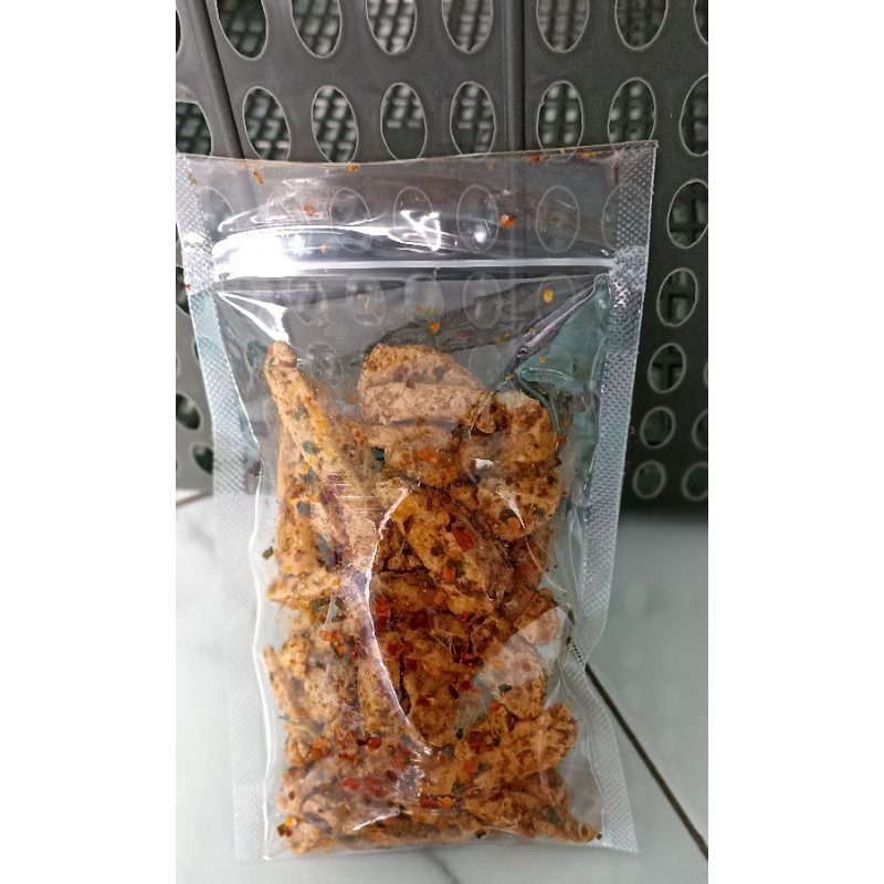 

Basreng sultan viral bandung pedas daun jeruk 100gram