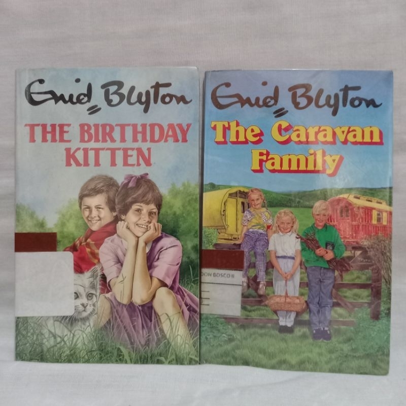 enid blyton the caravan family birthday kitten