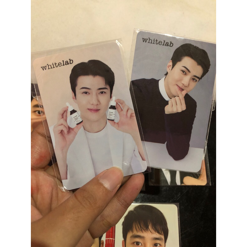 sehun whitelab photocard