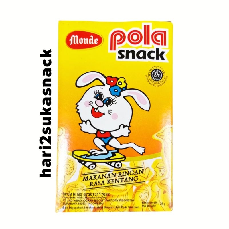 

Biscuit Pola Snack Mini Rasa Kentang