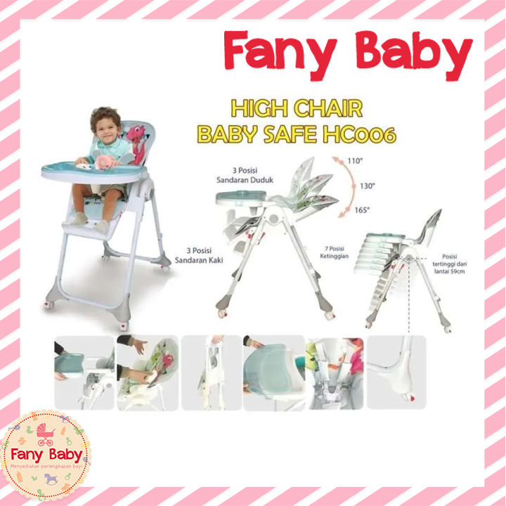 BABY SAFE DELUXE HIGH CHAIR HC-006
