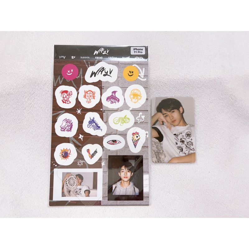 Winwin Smartphone Deco WayV Merchandise MD by Ten Photocard PC