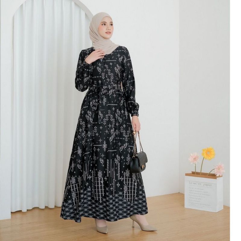 Kain Maxmara Lux Motif Bintang Terindah harga tertera untuk panjang setengah meter