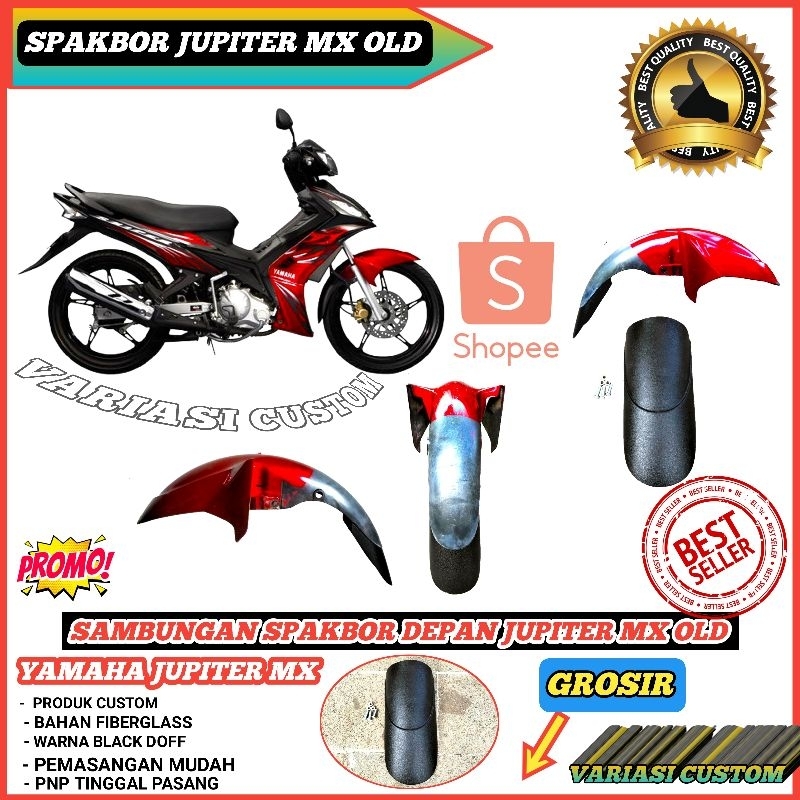 AKSESORIS SAMBUNGAN SPAKBOR DEPAN YAMAHA JUPITER MX LAMA OLD