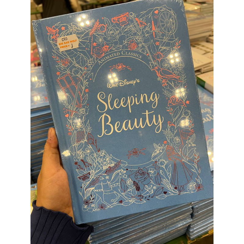 Disney Animated Classic English Story Book Sleeping Beauty Princess