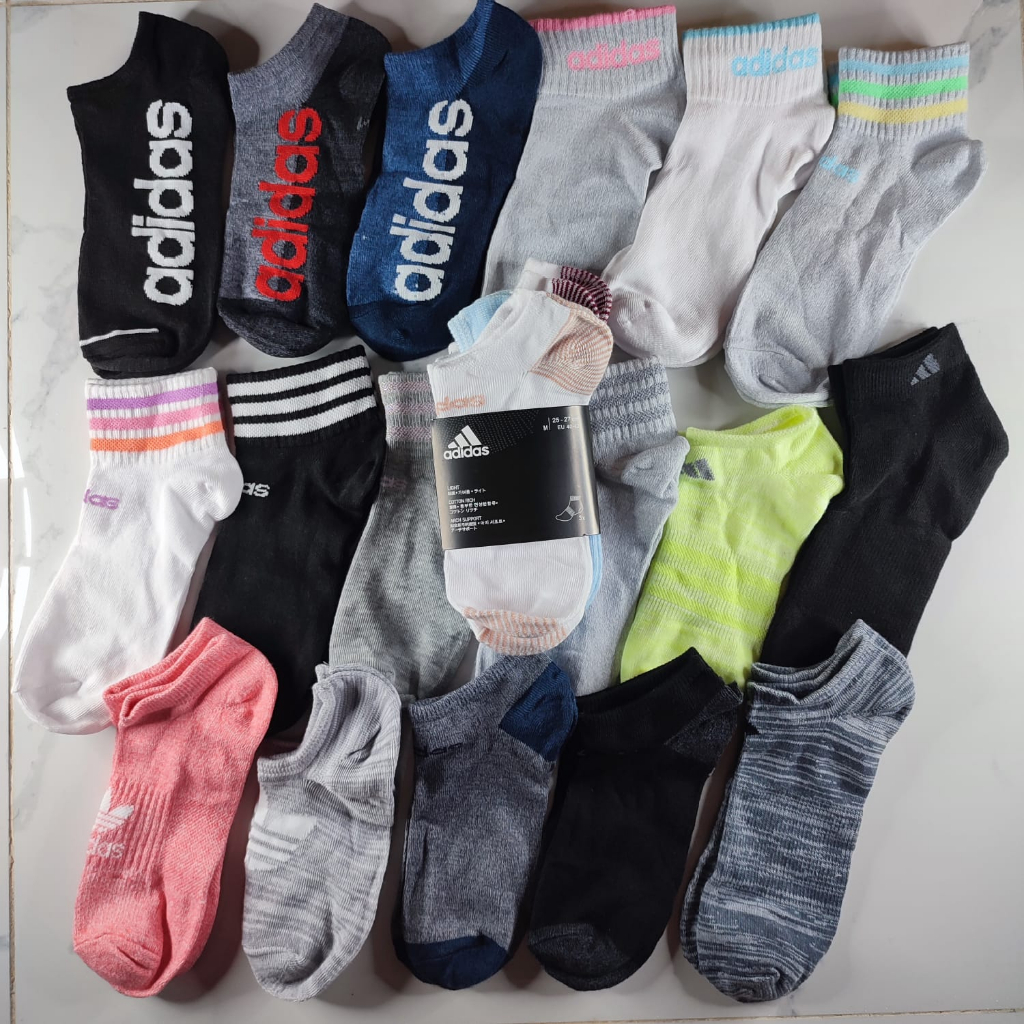 PROMO!!! Kaos Kaki Adidas Women SUPERLITE NO-SHOW Socks POLOS STRIPE