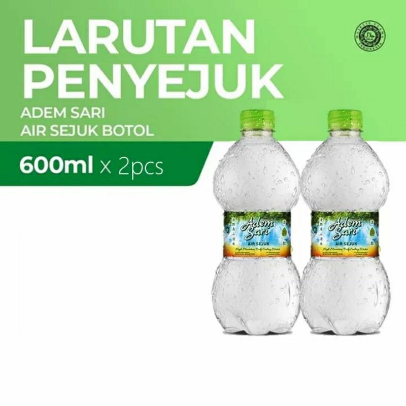 

ADEM SARI AIR SEJUK 600 ML X 2 PCS