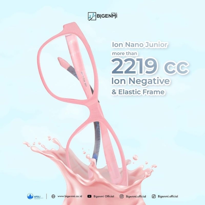 Kacamata Ion Nano Bigenmi Special Kids Edition