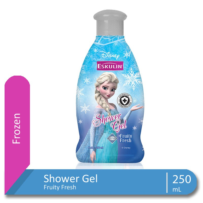 Eskulin Kids Shower Gel 250 ml | Disney Princess | Frozen | Mickey Minnie Donald