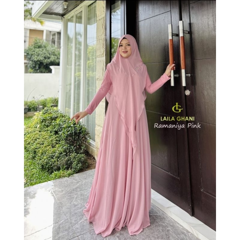 GAMIS PREMIUM RAMANIYA SERIES BY LAILA GHANI LK