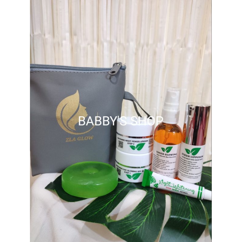PAKET 7 TERLENGKAP LIZ SKINCARE / PAKET SKINCARE TERMURAH / PAKET LENGKAP GLOWING