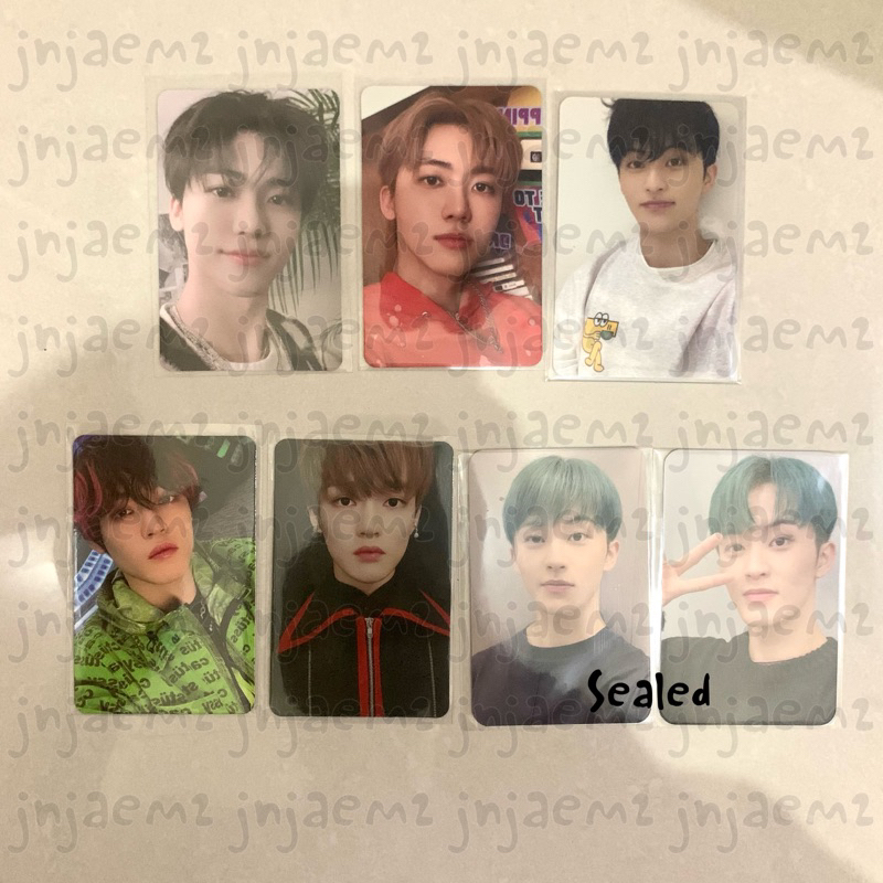 pc photocard mark chenle jaemin boring mixtape mumo favorite sealed cafe digipack arrival
