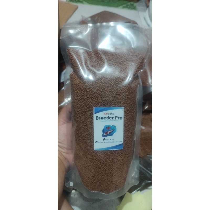 (500gr) BREEDER PRO BreederPro Pakan Koi Koki Ikan hias