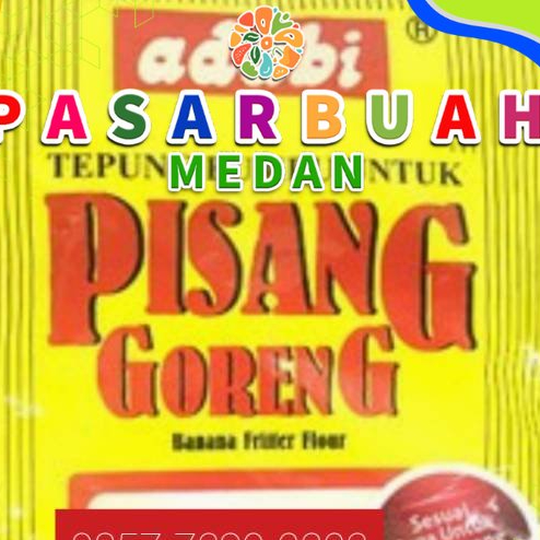 

Distributor Tepung goreng pisang crispy Adabi | PASAR BUAH MEDAN
