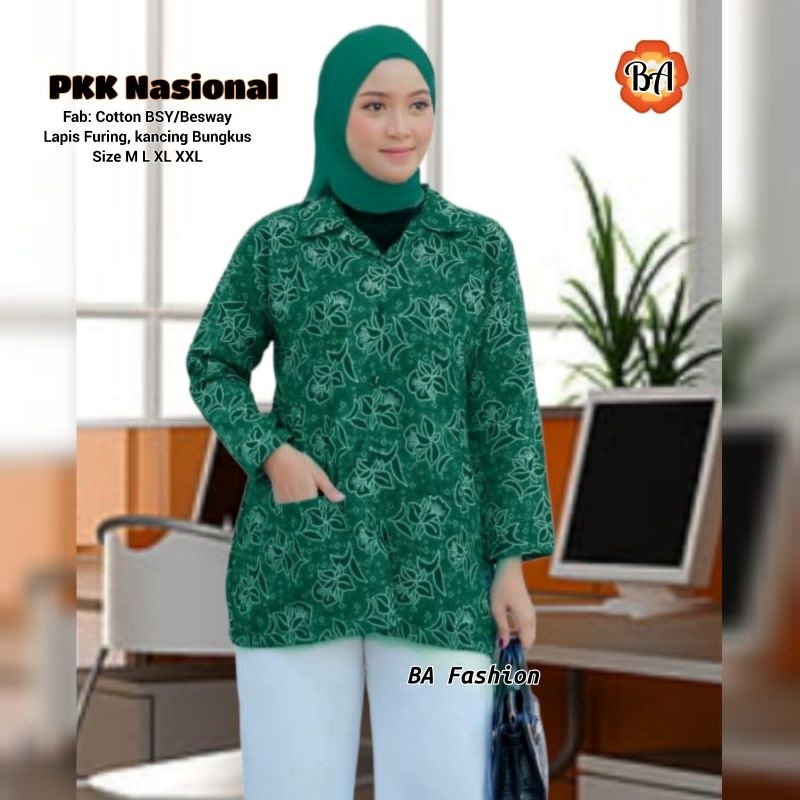 BAJU SERAGAM PKK NASIONAL/ KORPRI TERBARU/ PGRI KUSUMA BANGSA/ DHARMA WANITA/ KORPRI KRAH HITAM/ TUN
