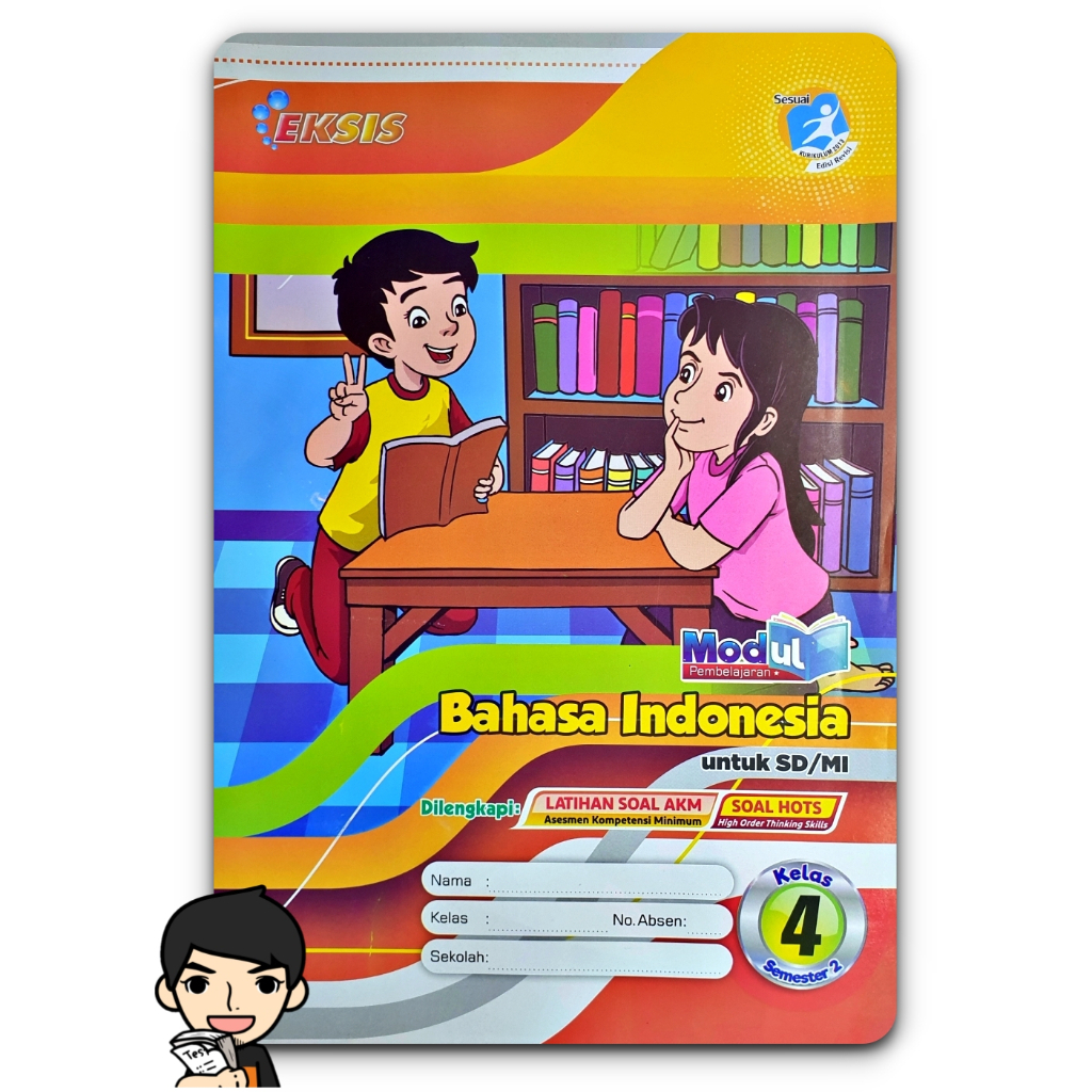 LKS BAHASA INDONESIA SD/ MI KELAS 4 SEMESTER 2 K13 | EKSIS