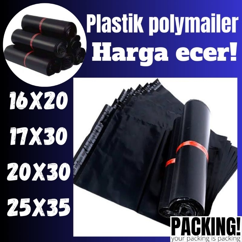 

plastik polymailer premium satuan / plastik polymailer