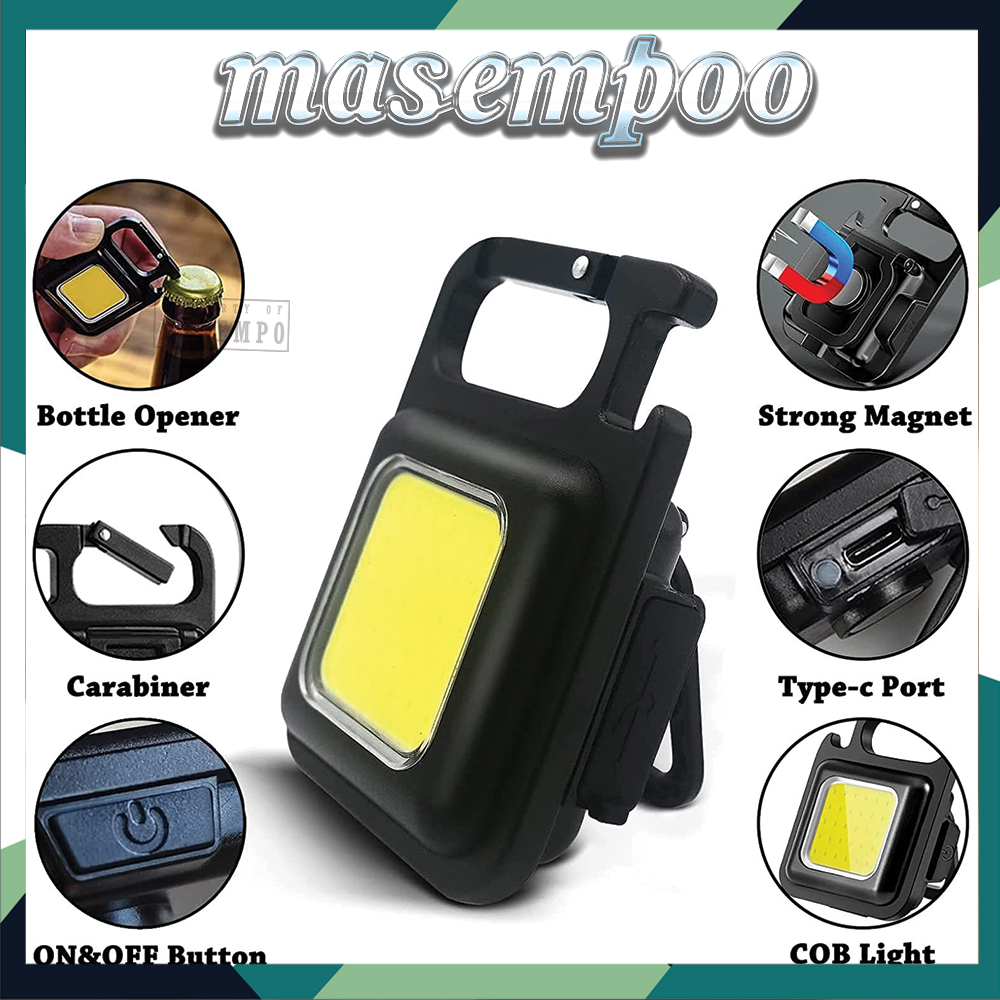 Lampu Cas LED Emergency KEYCHAN Tahan Lama super terang
