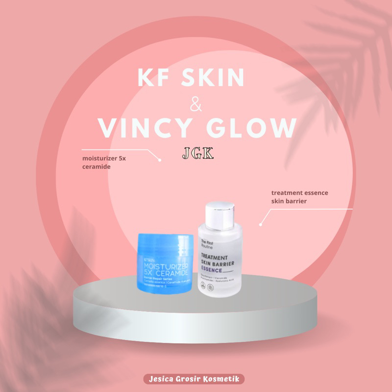 combo skinbarier Essence vincy & Moisturizer Kfskin
