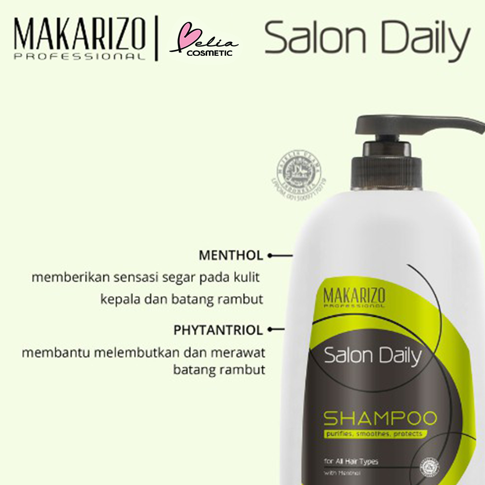 ❤ BELIA ❤ Makarizo Professional Salon Daily Professional Shampoo &amp; Conditioner Pump Bottle 950 mL