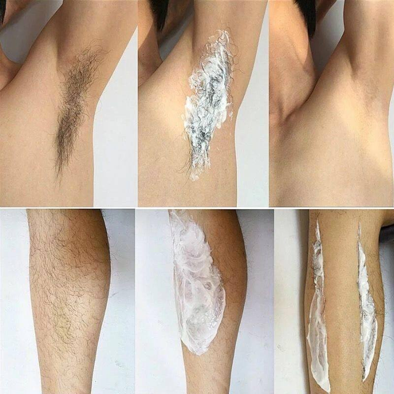 100%ASLI Spray Cream Krim Penghilang bulu permanen 150ml rambut Hair removal cream Rambut ketiak Penghilang bulu Bagian privat kaki Lengan Krim penghilang rambut cepat yang aman, tanpa rasa sakit, lembut dan tidak menyebabkan iritasi