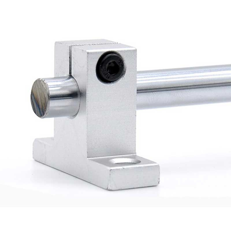 Vertical Axis Bracket Holder Linear SK12 Linear Rail Shaft Support Unit for 12mm Rail 3D Printer CNC