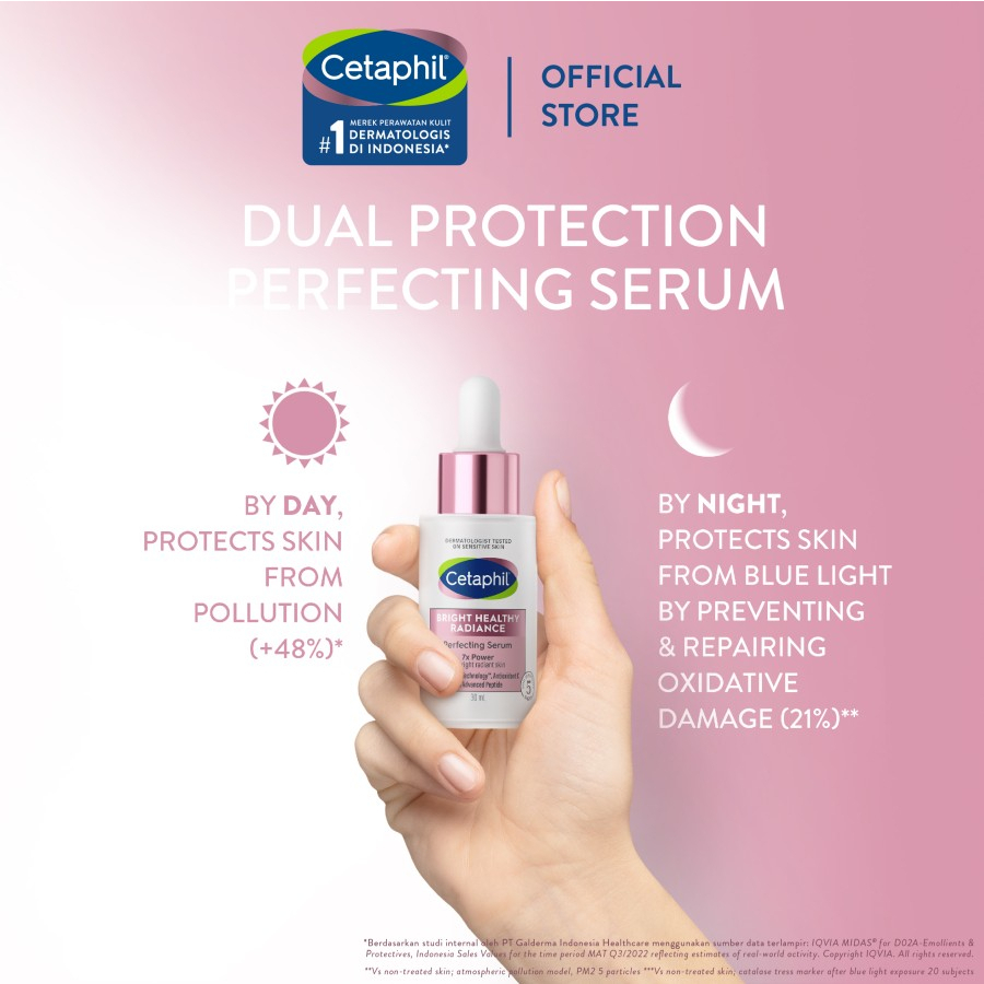 Cetaphil Bright Healthy Radiance Perfecting Serum 30ml - Serum Wajah