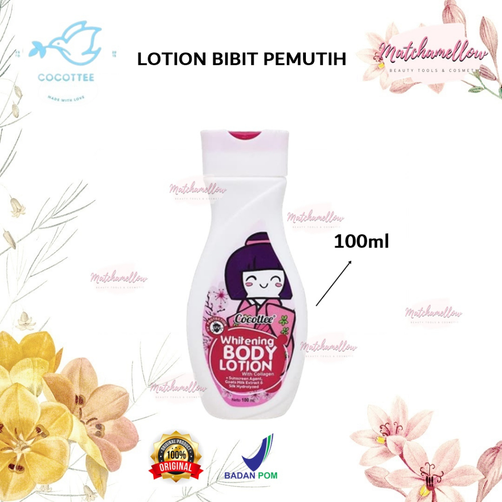 ❄️MATCHA❄️ BODY LOTION BIBIT COCOTTEE - LOTION PEMUTIH - RED POME COCOTTEE