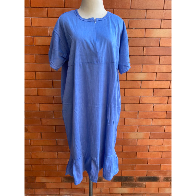 DASTER RUFFLE KAOS POLOS REMPEL BUSUI RESLETING