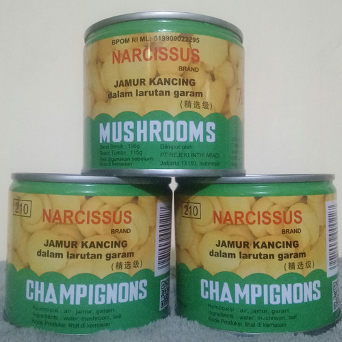 

Narcissus Jamur Kancing 198gr