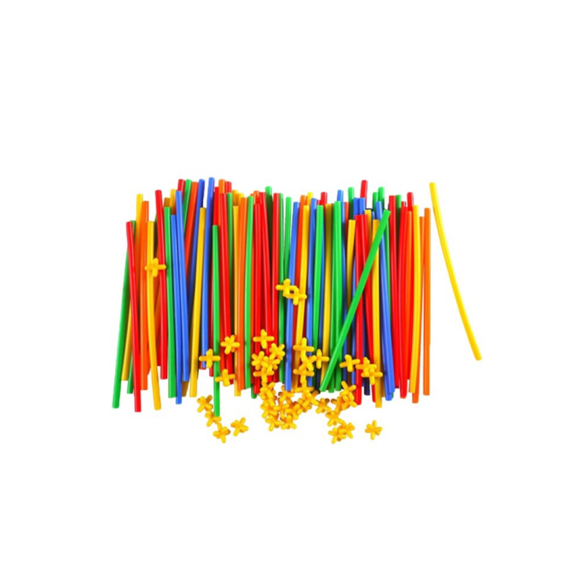 

Unik Mainan Edukasi Anak Magic Straw 100 Pipa 100 Konektor Diskon