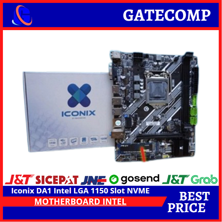 Iconix Motherboard H81 DA1 Intel LGA 1150 Slot NVME