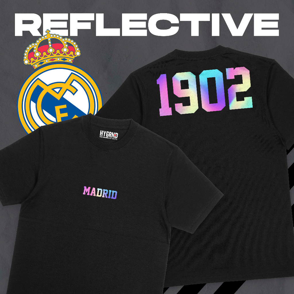 Original Heyground Kaos Real Madrid "Madrid Reflektif " - Real Madrid Camphion 14 2022/KAOS A POR LA