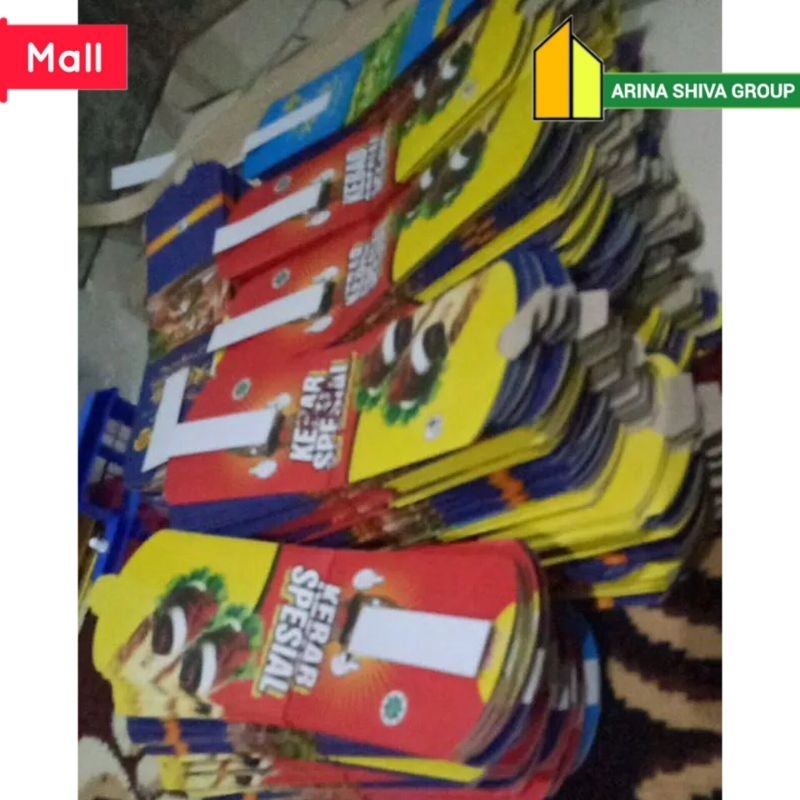 

100 LEMBAR KERTAS KEBAB TARIKAN UKURAN 25 × 9,5 CM HIGH QUALITY PAPER CRAFT TEBAL PRODUK TERBARU | KOTAK KEBAB KEKINIAN | DUS KEBAB VIRAL TIKTOK | KEMASAN KEBAB KEKINIAN | BOX KEBAB VIRAL | ARINA SHIVA GROUP 5983